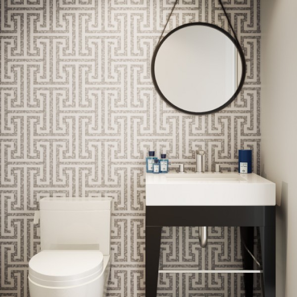 Secondary bathroom detail at The Seymour